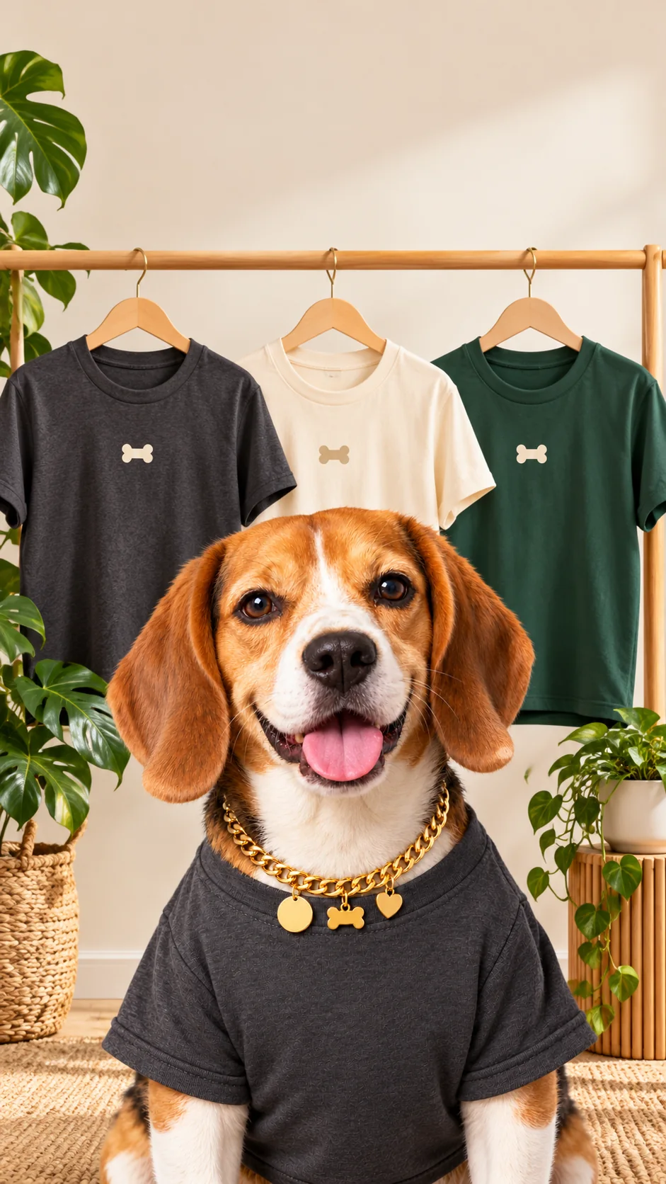 Scout modeling the Vapdog bone shirt with the crew